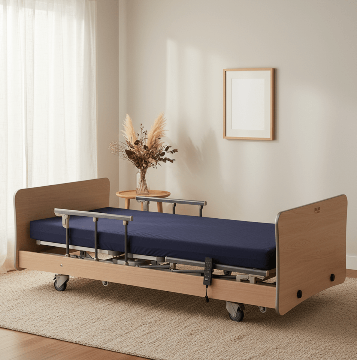 ASSURE Rehab Maple Electric Bed - Care@Home