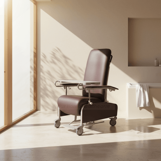 ASSURE REHAB Mobile Geriatric Chair (Full Recliner) - Care@Home