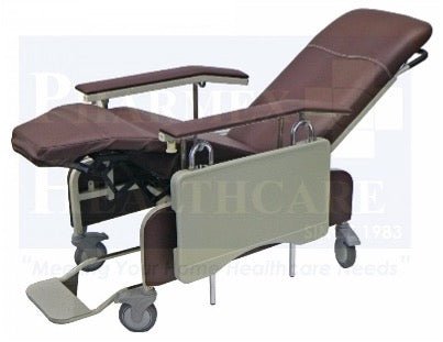 ASSURE REHAB Mobile Geriatric Chair (Full Recliner) - Care@Home
