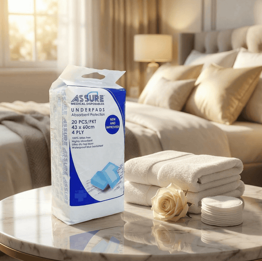 ASSURE Underpads (43cm x 60cm) - Care@Home