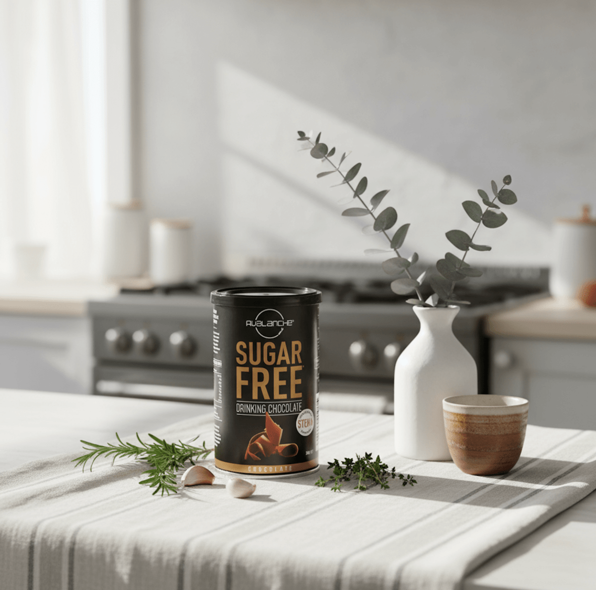 AVALANCHE Sugar Free Drinking Chocolate 200gm - Care@Home