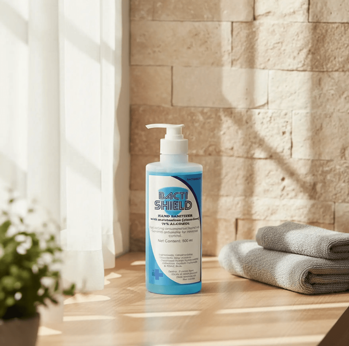 BACTISHIELD Professional Hand Sanitizer & Handwash - Care@Home