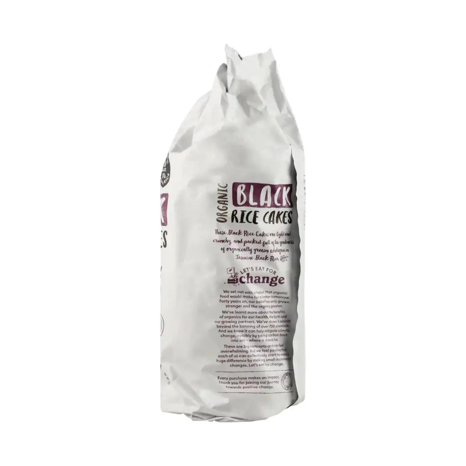CERES ORG Black Rice Cakes Lightly Salted - Care@Home