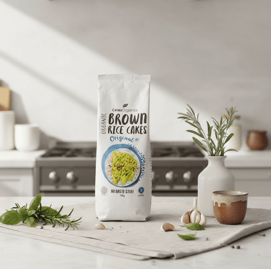 CERES ORG Brown Rice Cakes Original - Care@Home