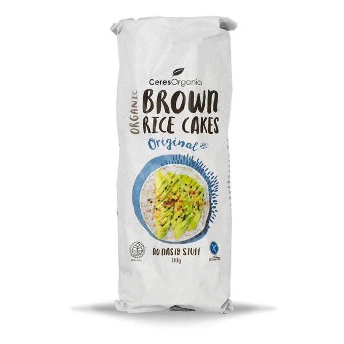 CERES ORG Brown Rice Cakes Original - Care@Home
