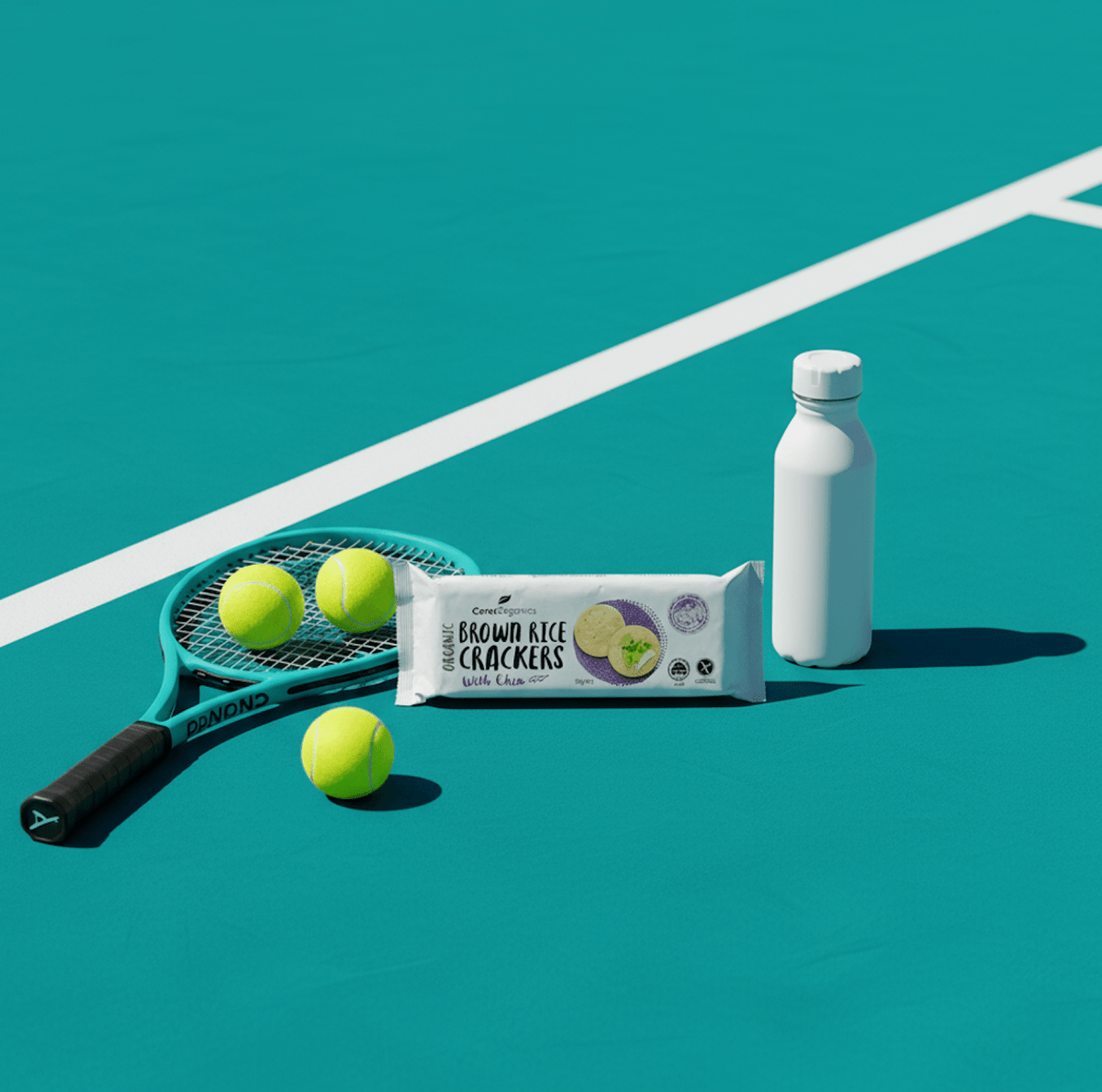 CERES ORG Brown Rice Crackers with Chia - Care@Home