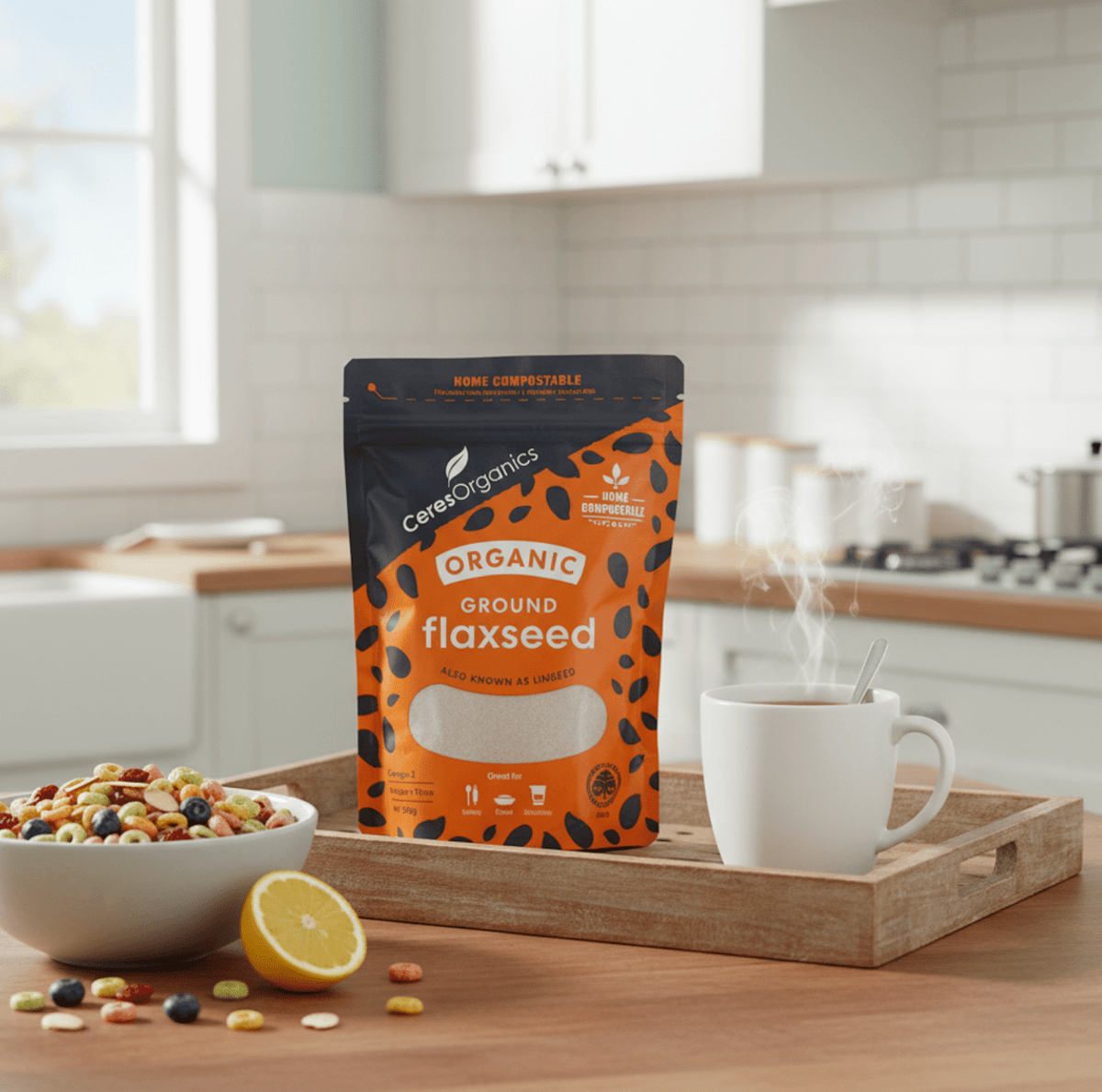 CERES ORG Flaxseed Ground (Ground Linseed) - Care@Home