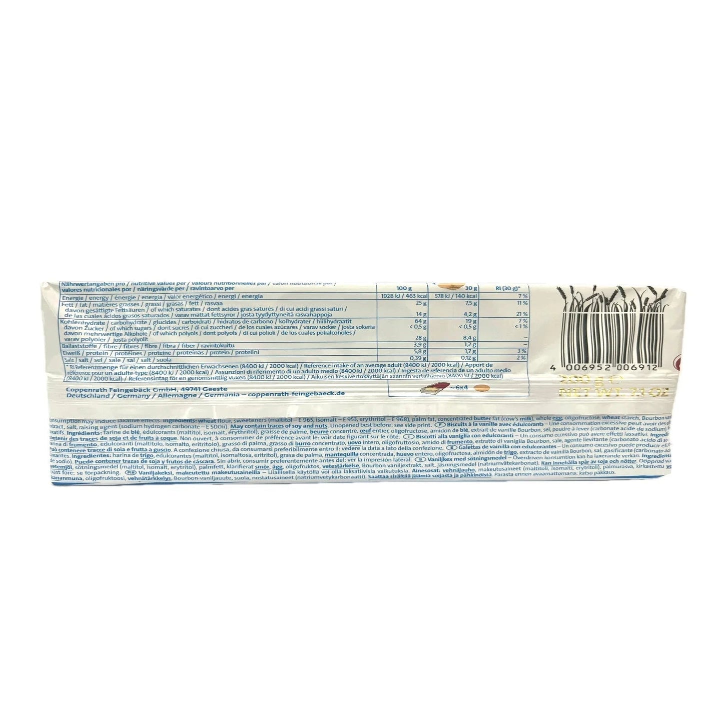 COPPENRATH Sugarfree Biscuits Vanilla - Care@Home