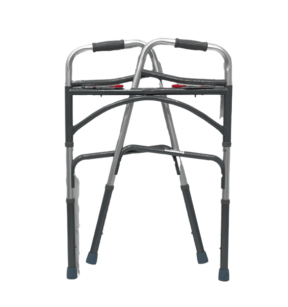 DRIVE Bariatric Steel Folding Walker, Two Button, XL - Care@Home