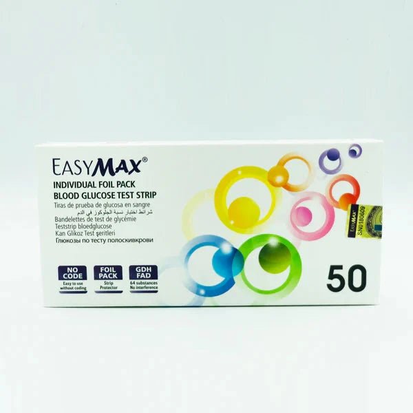 EASYMAX Glucose Test Strips - Care@Home