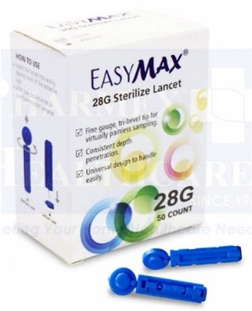 EASYMAX Sterilize Lancet 28G - Care@Home