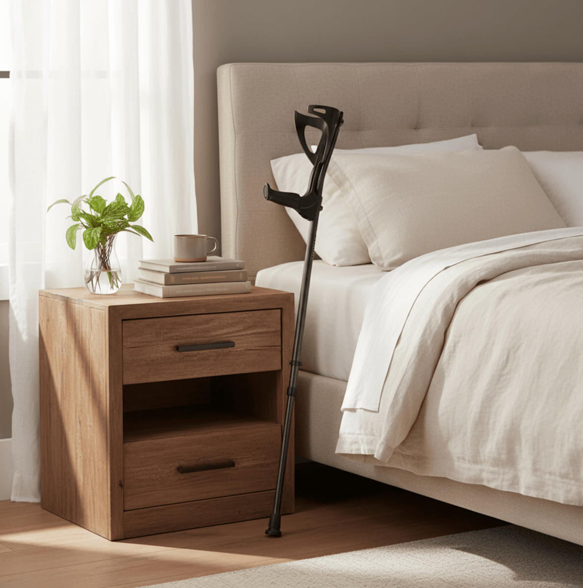 Ergotech Elbow Forearm Lightweight Crutches - Care@Home