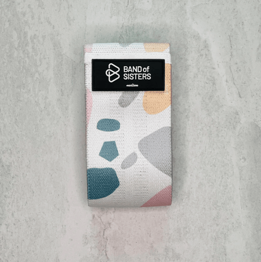 Funky Terrazzo Fabric Booty Band (Medium Intensity) - Care@Home