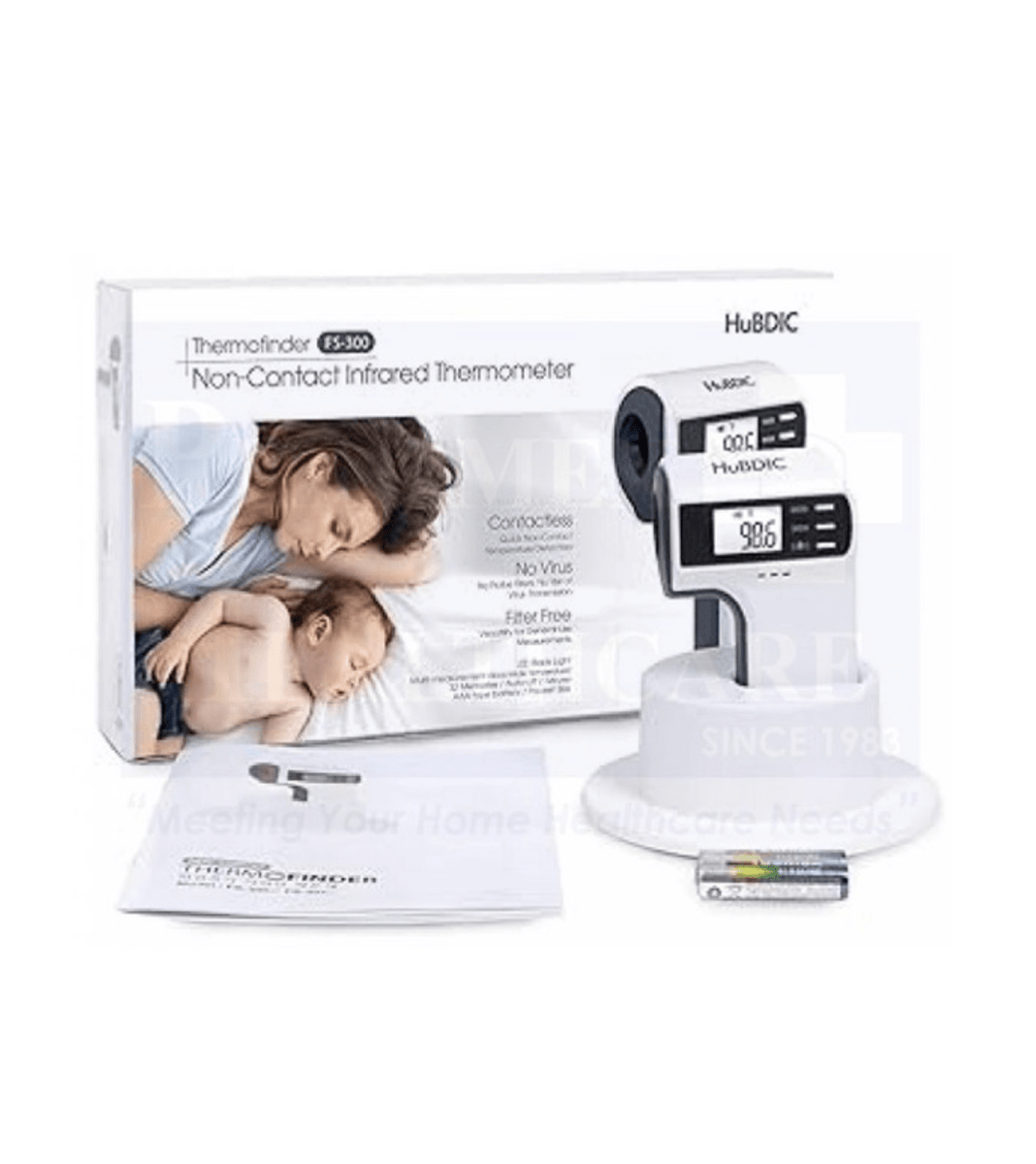 HuBDIC Thermofinder | Non - Contact Infrared Thermometer FS - 300 - Care@Home