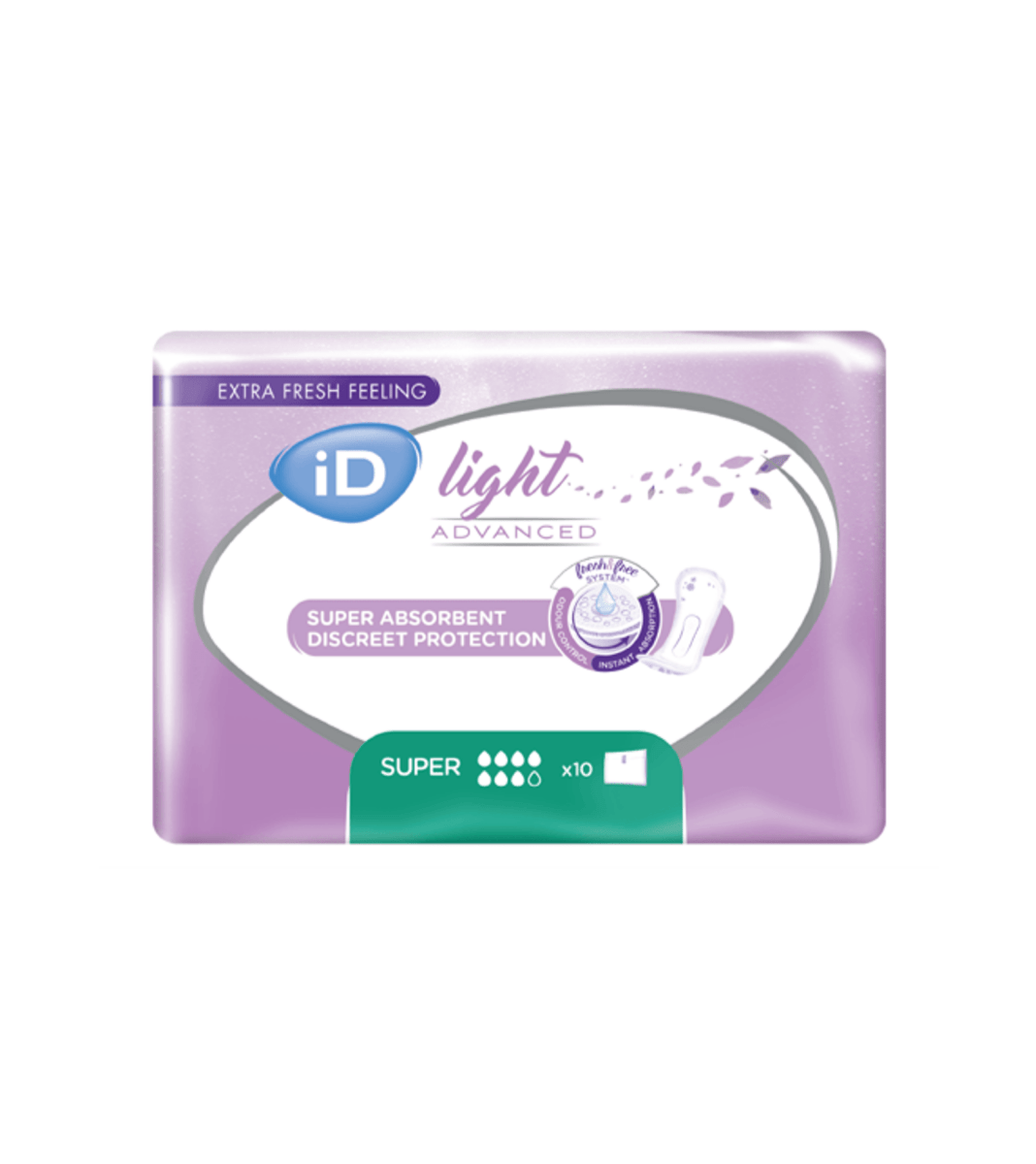 ID Light Advanced Super, Incontinence Pads - Care@Home