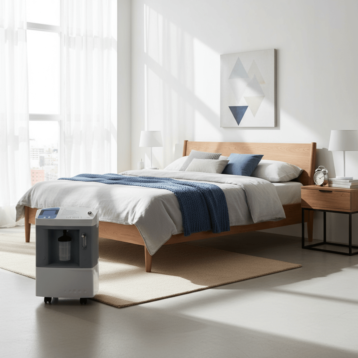 JAY10 Oxygen Concentrator 10 LPM/20 Psig - Care@Home