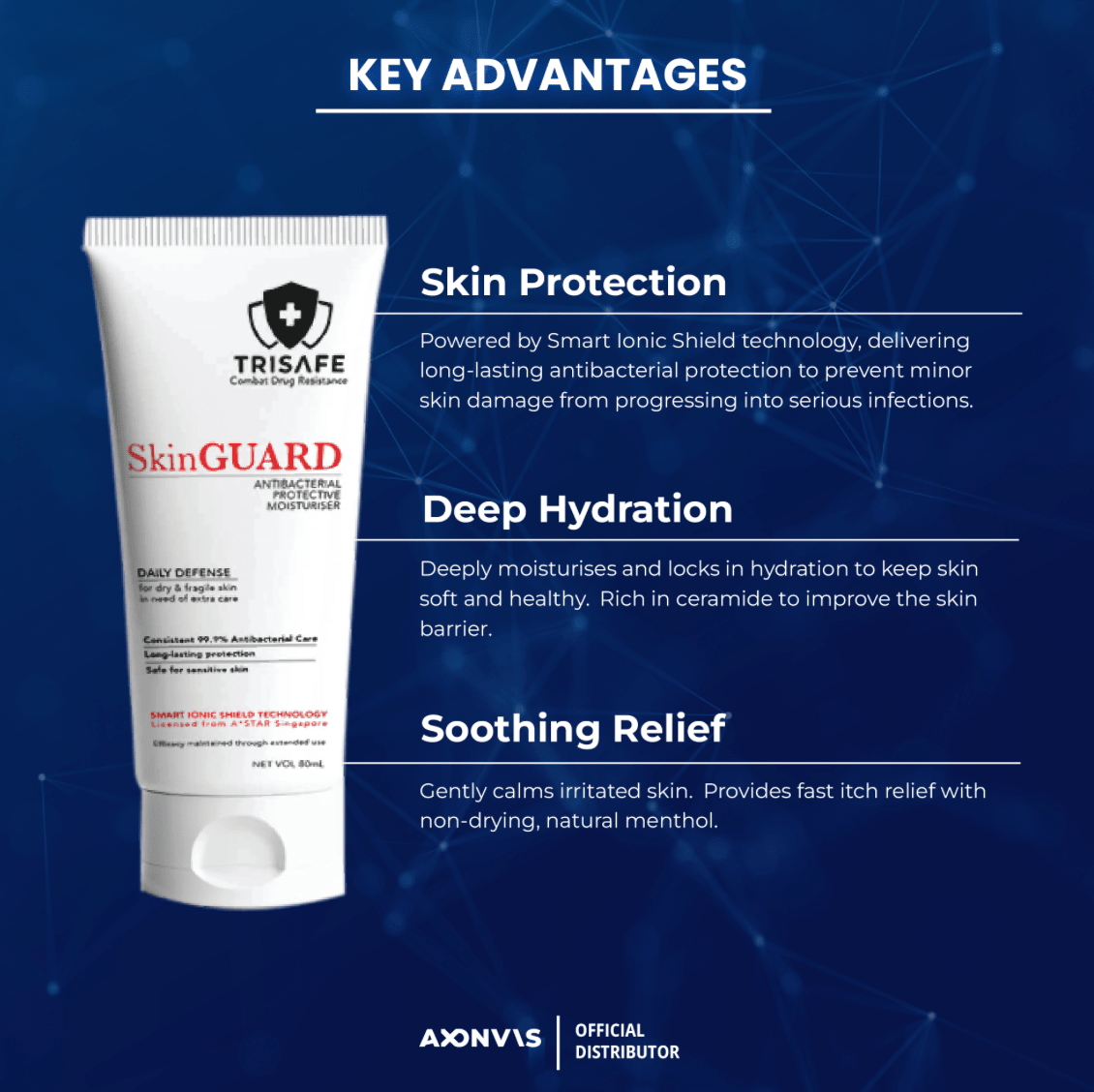 SkinGUARD Antimicrobial Moisturiser - Care@Home