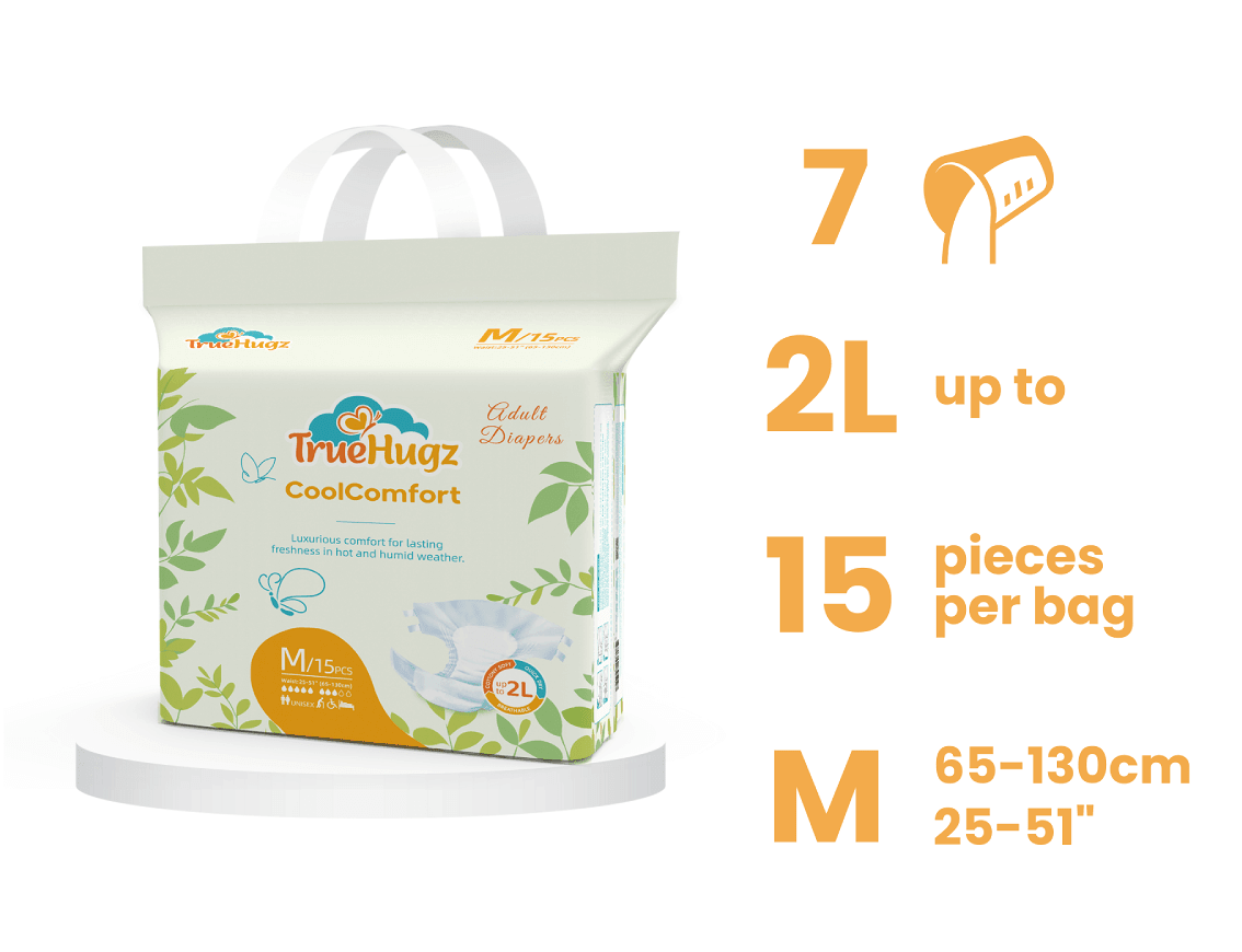TrueHugz CoolComfort (Adult Diapers) - Care@Home
