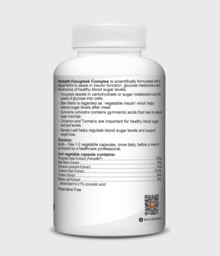VitaHealth Fenugreek Complex - Care@Homes