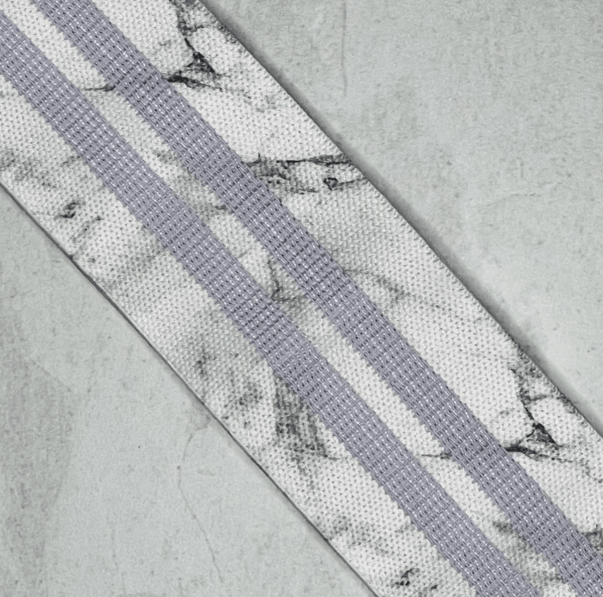 White Marble Fabric Booty Band (Medium Intensity) - Care@Home