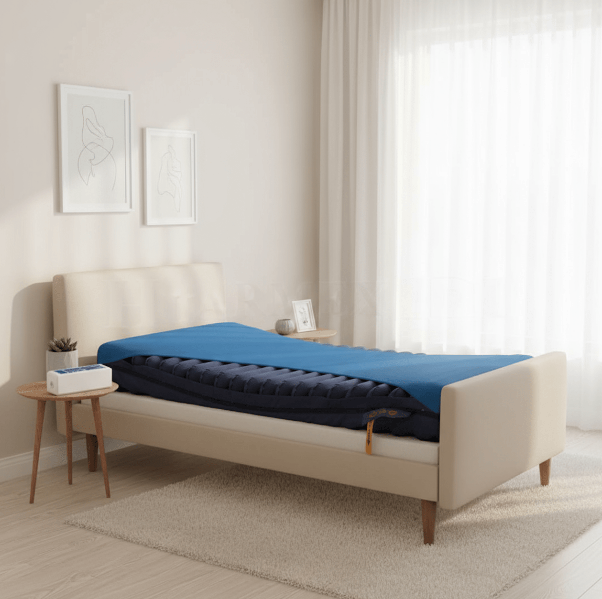 YHMED ALTERNATING TUBULAR MATTRESS WITH PUMP - Care@Home